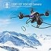 Holy Stone F181G Drone with Camera 5.8G FPV Live Video for Kids Beginners Adults Quadcopter with HD LCD Transmitter, RC Helicopter Airplane with Altitude Hold 3D Flip Headless Mode, Modular Battery