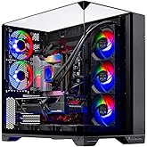 Skytech Gaming O11 Vision Gaming PC, AMD Ryzen 7 7700X 4.5GHz, NVIDIA RTX 5070 12GB, X670 Board, 1TB Gen4 NVMe SSD, 32GB DDR5 RAM 5600, 850W Gold ATX 3 PSU, 360 ARGB AIO, Wi-Fi, Win 11, Desktop