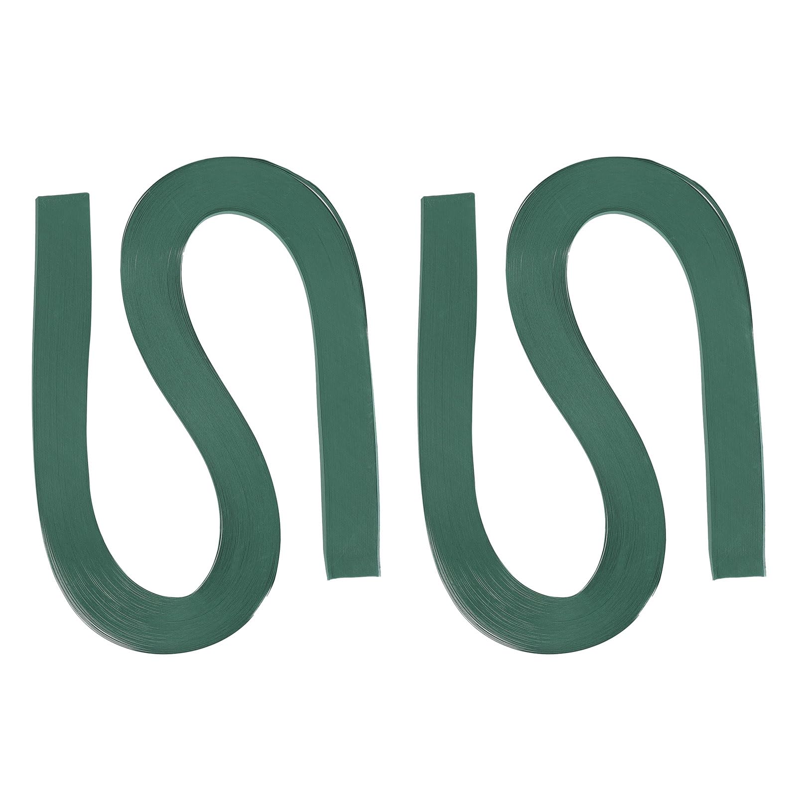 PATIKIL 240pcs Quilling Strips Paper 5mm(3/16") 54cm Origami Paper Quilling Strip for Art DIY Hand Craft Christmas, Blackish Green