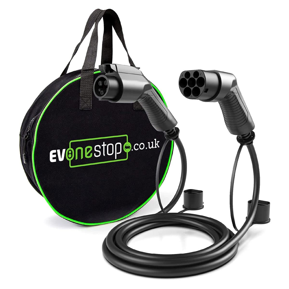 EV Public Charging Cable | Type 1 to Type 2 | 32amp | 5 Meter