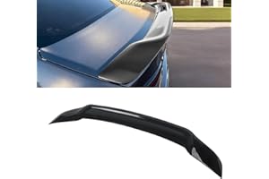 Femibon Rear Trunk Lip Spoiler R Style Highkick Wing Compatible with 11th Gen Honda Accord LX/EX/Hybrid Sport/Prime 2023 2024 2025 Sedan Accessories (Gloss Black)