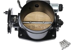 Talynx 92mm Throttle Body Assembly with TPS IAC for GM Gen III LS1 LS2 LS3 LS6 LS7 LSX LS Throttle Body 4 Bolts Black