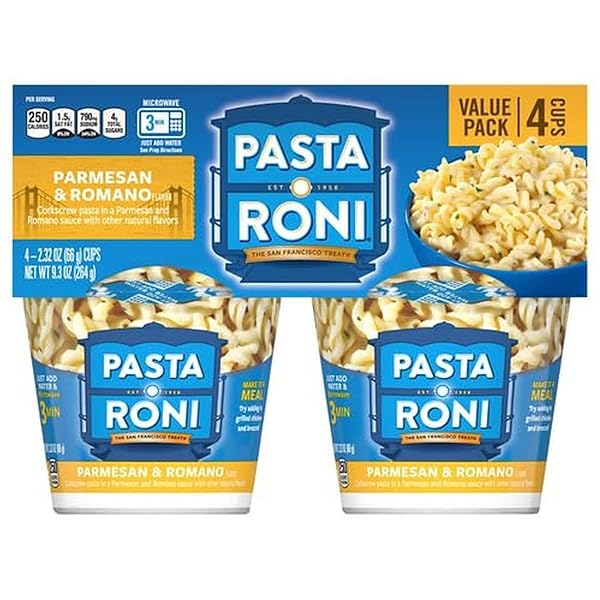PASTA RONI 4PK CUPS – PARMESEAN ROMANO