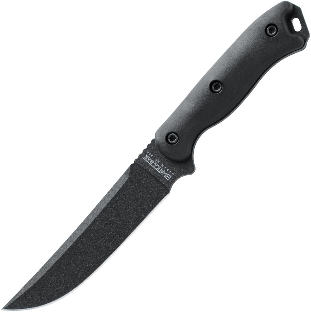 KaBar Becker Knife with Trailing Point, Short, FixedBlade Knives