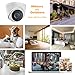 Anpviz PoE Dome IP Security Camera 2.0 Megapixels Mini Outdoor Surveillance Network Camera HD 1080P Onvif