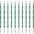 Zebra Ballpoint Pen Refill, Sarasa, NJK-0.5 Lead, Green, 10 Count BRNJK5G