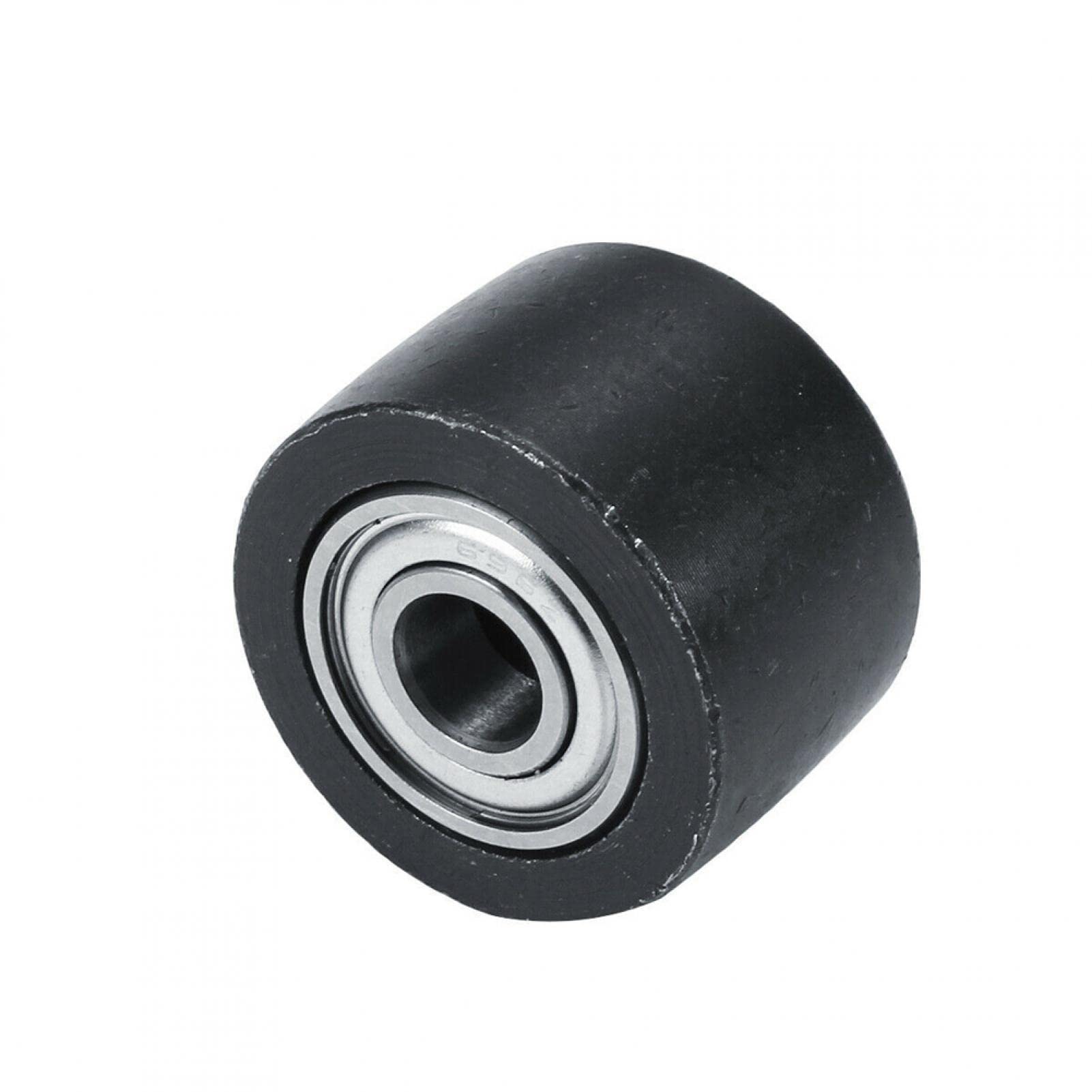 ALEOHALTER Replacement for Belt Sander Pulley Wheel 20x520mm Disc Pneumatic Tool Home Easy Install Air Belt Sander Pulley Wheel Polishing Grinding Accessories(Black)