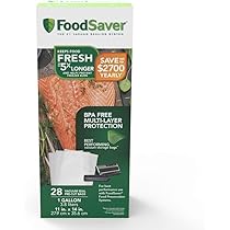 vacuum sealer bags gallon