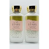 Bath and Body Works Super Smooth Body Lotion Sets Gift For Women 8 Oz -2 Pack (In The Stars))