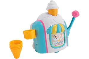 Sorandy Toddler Bath Toys, Bath Ice Cream Toy, Bubble Maker for Kids, Fun Bathtub Time Foaming Play Toys, Ideal for 3-8 Years