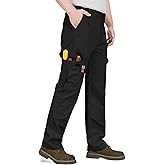 VATRENUS Men's FR Cargo Pants Ripstop 6oz Lightweight Relaxed Fit Flame Resistant Welding Work Jeans Water Repellent Finish