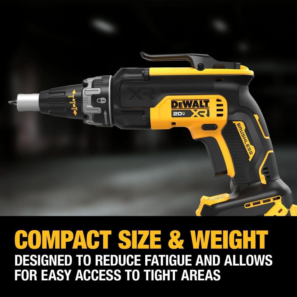 DEWALT 20V Max Drywall Screwgun, Tool Only (DCF630B)