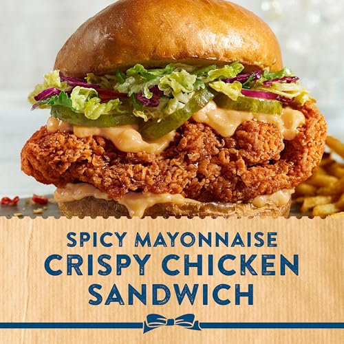 HELLMANN’S SPICY MAYONNAISE DRESSING SQUEEZE BOTTLE 1 CT FOR A RICH, CREAMY CONDIMENT MADE WITH REAL CHILI PEPPERS 11.5 OZ