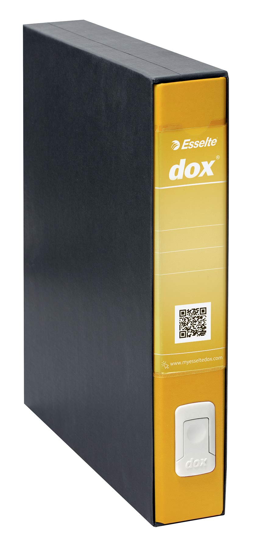Rexel Esselte Dox 4 Class Box Lever Arch File, A4. Yellow