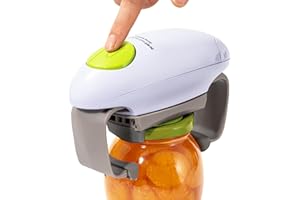 GORUNNING Electric Jar Opener, One Touch Automatic Jar Opener with High Power Torque, Hand Free Bottle Lid Jar Openers for Women, Seniors, Arthritis Hands, Weak Hands and Chef, Best Kitchen Gadget for Home Use