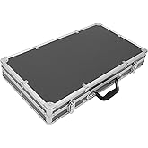 Large Tool Box Universal Aluminum Case Hard Carrying Case with Foam Protects Electronics Tools Cameras and Testing Equipment Chest Hard