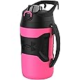 Under Armour Half Gallon Water Bottle Insulated, 64oz Insulated Water Bottle with Handle, Sports Water Jug, Fence Hook, Leak Resistant, for Baseball, Football & More