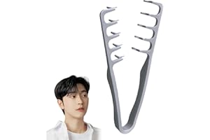 Texture Comb, Fluffy Texture Styling Comb with Parting Tip, Voluminous Wide-Toothed Hair Combs for Slicked Back Hairstyle,Hai