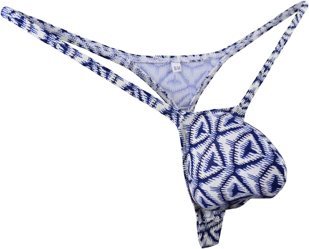 WOSESEMens String Thong Bulge Pouch G-String T-Back Bikini WSS63