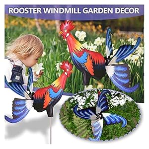 Depruies Campanas de Viento para el Exterior Molinillo de Jardín de