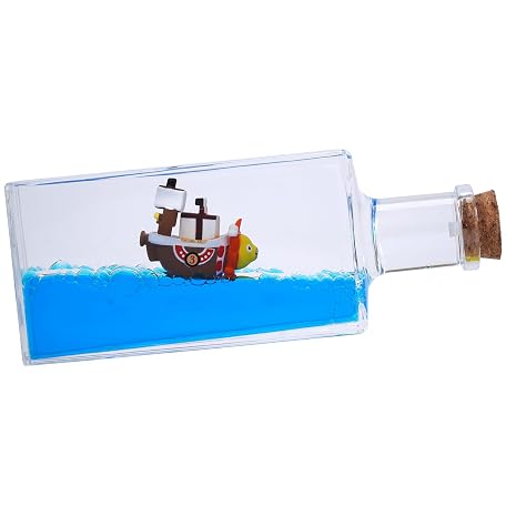 Generic Unsinkable Ship Thousand Sunny Pirate Ship in a Bottle Box, Non Generic Unsinkable Ship Thousand Sunny Pirate Ship in a Bottle Box, Non