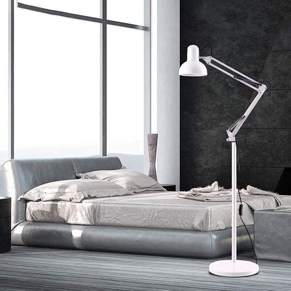 Durable Floor Lamp LED Remote Control Stepless Dimming Color Suitable