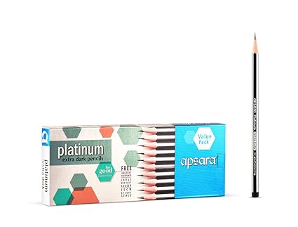 Apsara Platinum Pencils Value Pack - Pack of 20