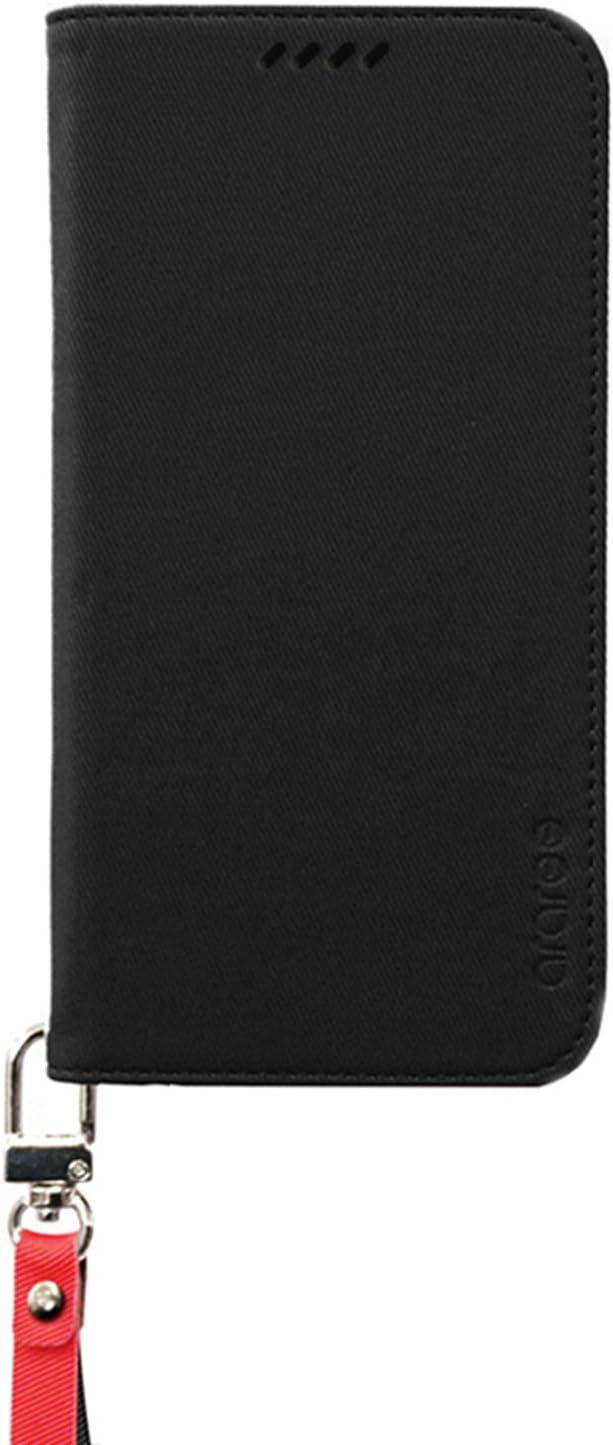 ARAREE Canvas Diary Case for Galaxy S6 - Retail Packaging - Black
