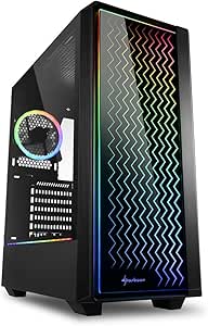 Sharkoon RGB LIT 200 - Caja de Ordenador, PC Gaming ...