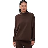 Frank & Eileen Women's Effie Funnel Neck Capelet Sweatshirt
