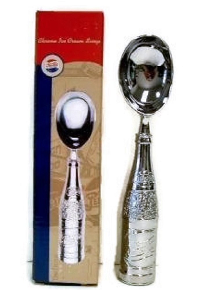 Pepsi Cola Chrome Ice Cream Scoop
