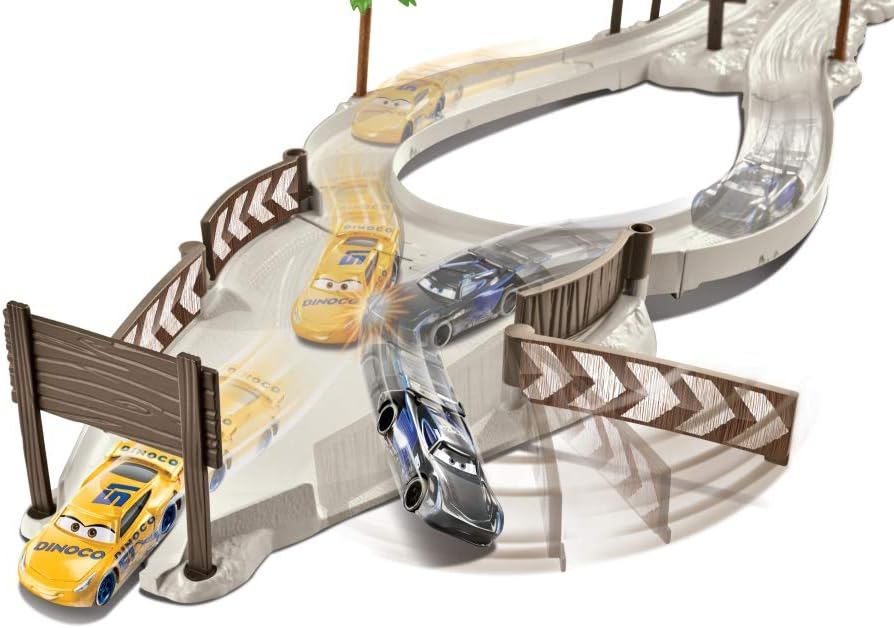 disney pixar cars fireball beach racers beach duel playset