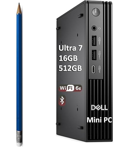 Amazon.com: Dell Pro QBM1250 Desktop Computer - Intel Core Ultra 7
