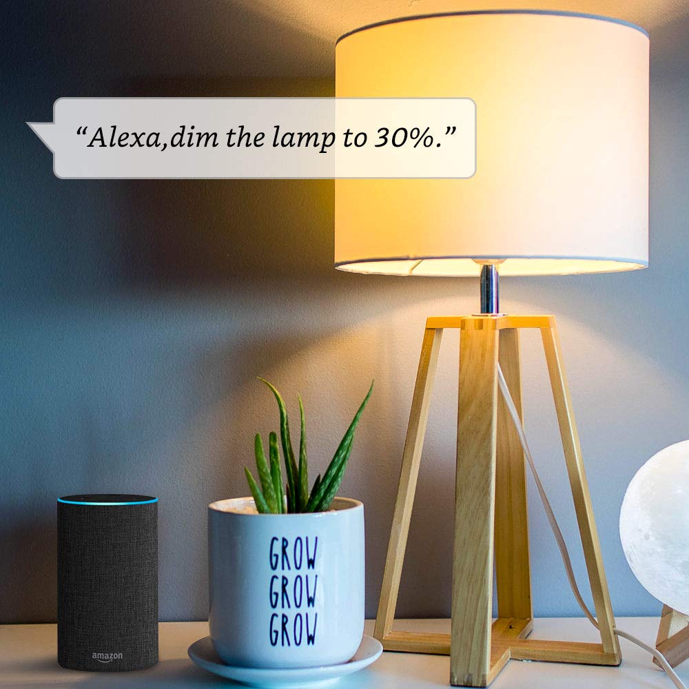 Linkind LED Zigbee Smart Bulb Starter Kit, 2 Dimmable Zigbee LED E26 Bulbs & 1 Mini hub, 9W 2700K Warm White, 60W Equivalent, Compatible with Alexa