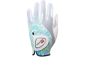 BIRDIE TOWN JUPITER Women’s Golf Glove - Breathable Synthetic Leather Ladies Golf Gloves - Premium Golf Accessories for Women - One Size Fits Most