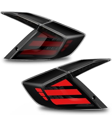 Amazon.com: 1 Pair Full LED Tail Lights Assembly For Honda Vezel
