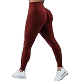 RICH BRIA Hidden Scrunch Butt Leggings for Women Booty Butt Lifting Leggings High Waisted Compression Yoga Pants