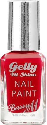 Barry M Gelly Hi Shine Gel Nail Paint Red Hot Chilli 10ml