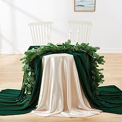 MaiMaiSuan 60" Wide Blackish Green Chiffon Fabric
