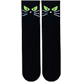 NQDWX Christmas Reindeer Snowflake Socks, Funny Holiday Socks for Women Men, Cozy Stocking Stuffer Gift