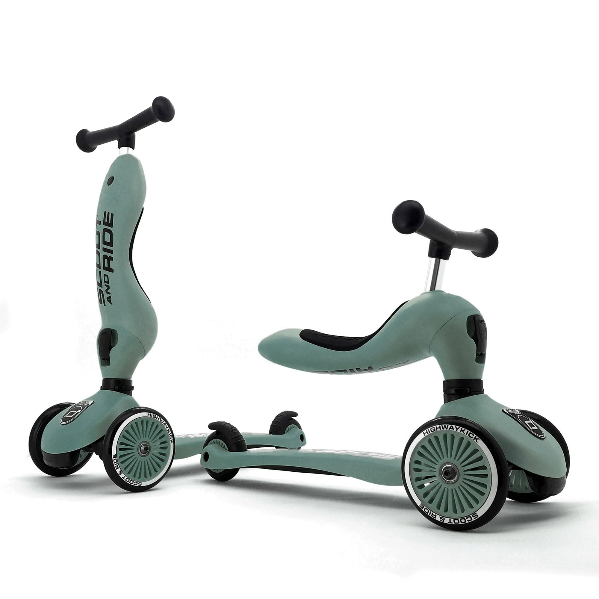 Scoot & Ride 6271376, Unisex Adult Scooter, Forest., 1 Unit Pack of