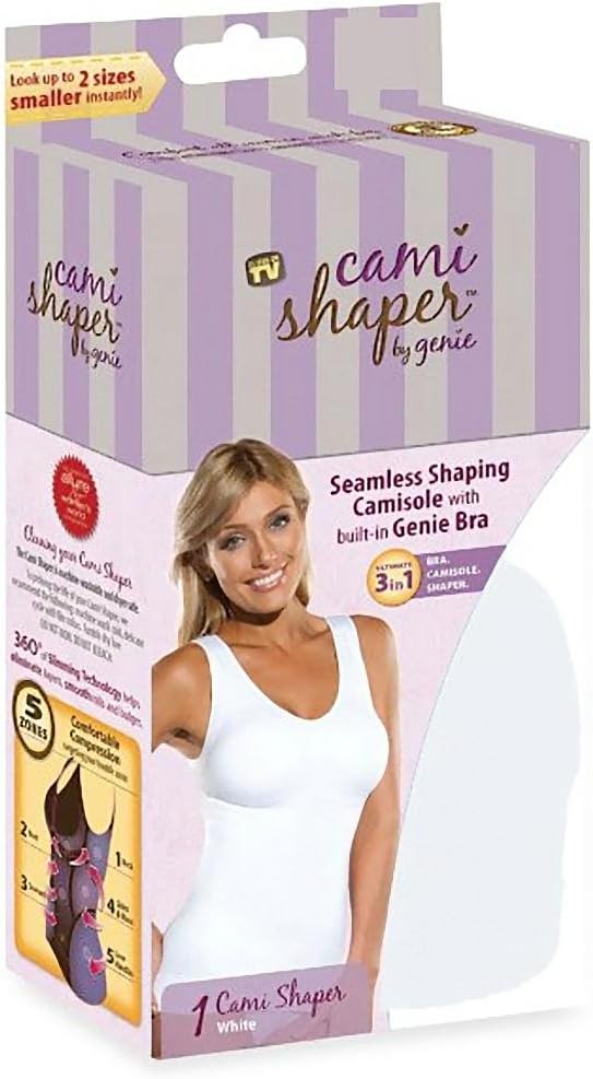 Cami Shaper by Genie (White) Medium