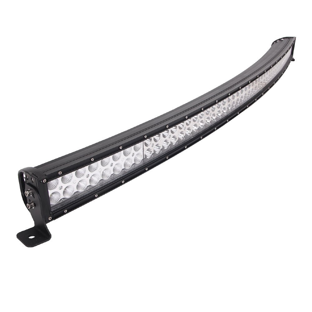 QDY 52 Inch 300W Curved Led Light Bar IP67 Waterproof Truck Light Bar Off Road Led Light Bar for Car, SUV, ATV, Jeep, Truck, Boat