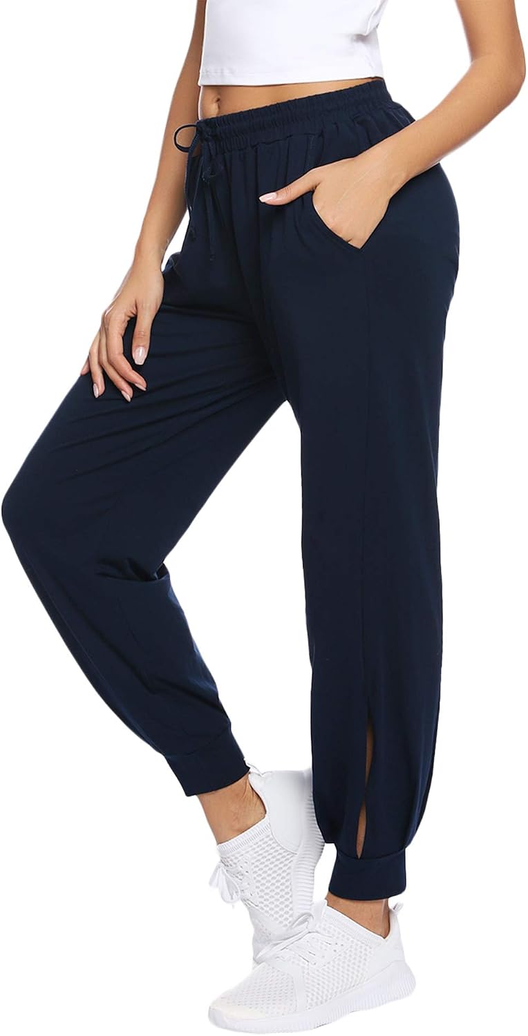Pantalon de survêtement resserré au bas des jambes avec cordons à rayures emblématiques