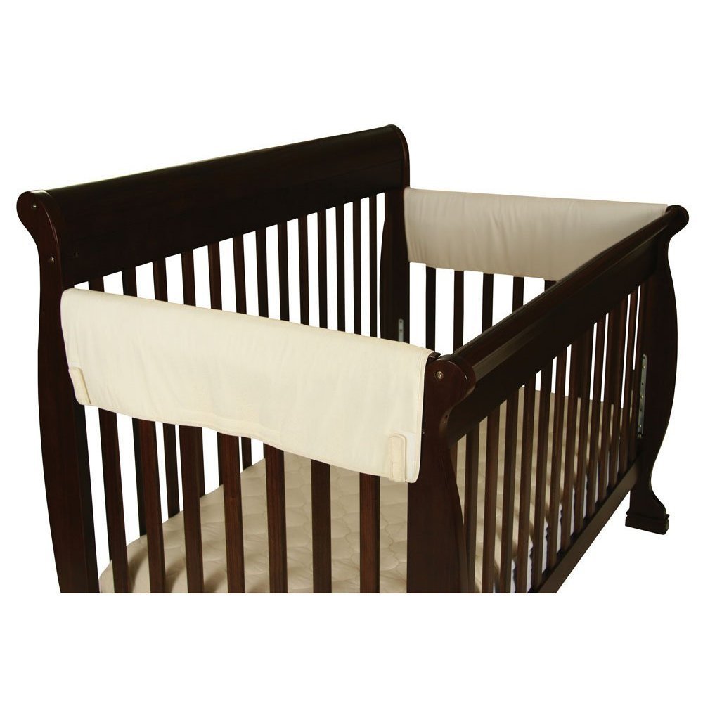 Easy Teether XL Crib Rail Cover, Organic Crib Rail Teether Guard Baby