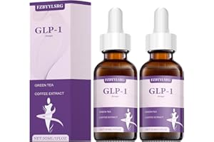 FZBYYLSRG GLP-1 Supplement Drops for Women and Men, Fast and Easy to Use-2PCS