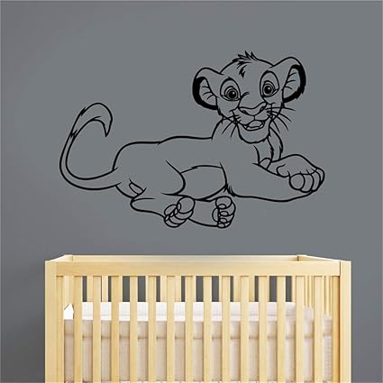 Amazon Com Wall Decal Sticker Simba Decal Vinyl Sticker Lion King