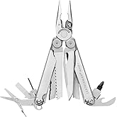 LEATHERMAN, Wave+, 18-in-1 Full-Size, Versatile Multi-Tool for DIY, Home, Garden, Outdoors or Everyday Carry (EDC), Stainless