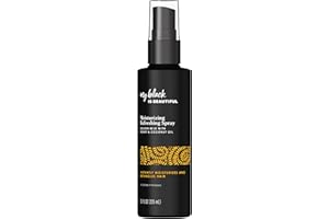 MY BLACK IS BEAUTIFUL Detangler Spray, Sulfate Free, for Curly and Coily Hair with Coconut Oil, Honey and Turmeric, 7.6 fl oz