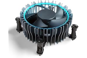Intel M23901-001 CPU Cooler Aluminum Heatsink Copper Core Base Replacement Intel Fan for LGA1700 12th Gen Alder Lake CPU (Up 